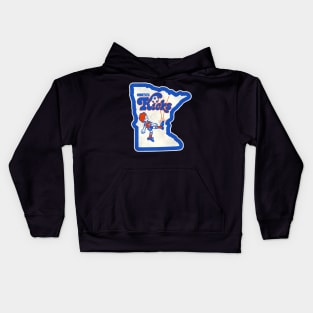 Defunct Minnesota Kicks Soccer Team Jersey Crest Kids Hoodie